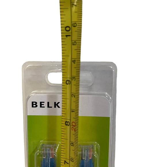 Belkin FastCAT 5e Snagless Networking Patch Cables Blue 7 ft New - Picture 5 of 6